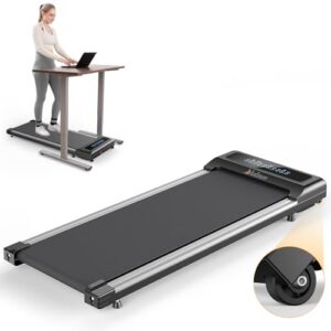 Nulzun Walking Pad Treadmill: Under Desk Treadmill 265 Lb Capacity for Home Office