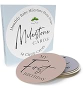 40 Baby Milestone Cards in Gift Box - Baby Shower Gifts for Mum - New Baby Gift for Boy or Girl -...