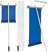 HOMFME Extendable Snow Roof Rake, 5.9FT-21.6FT/180cm-660cm Aluminum Snow Rake with Oxford Slide, ...
