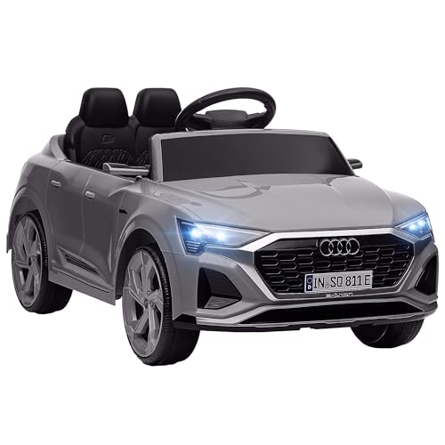 AIYAPLAY Audi Q8 E-tron Licensed Electric Car for Kids