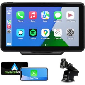 Wireless Apple CarPlay Android Auto Screen for Car