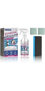 Bathroom Cleaner Spray with Citric Acid for Cleaning, Effective for Tiles, Glass and Kitchen Surf...