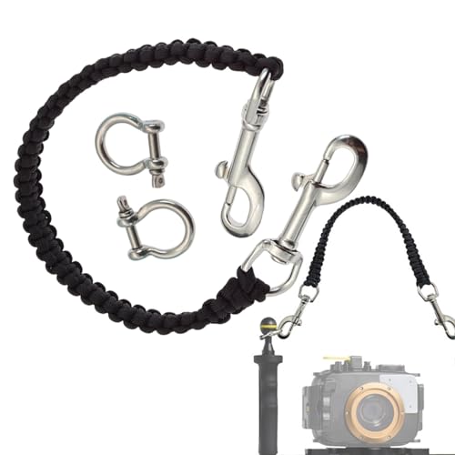 scyca Camera Lanyard Diving Underwater Camera Tray Rope | Heavy Duty Flexible Diving Lanyard