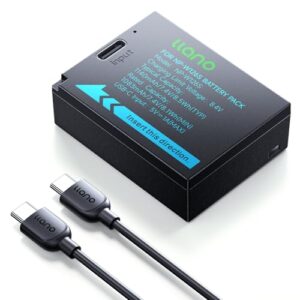 llano NP-W126S Battery Pack (USB-C Input) Compatible with Fuji X-T100