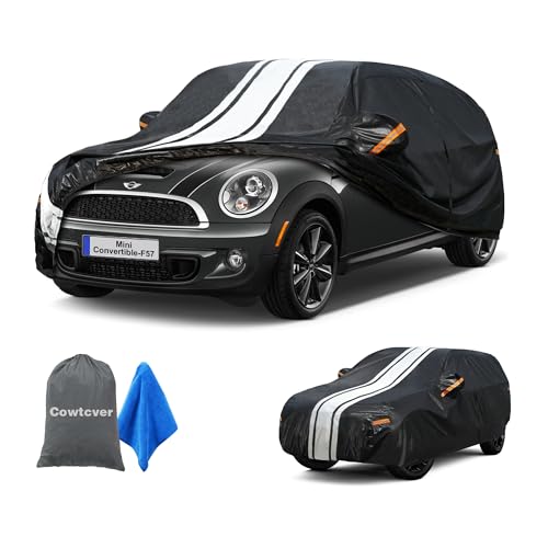 Cowtcver Mini Car Cover Waterproof Breathable for Winter