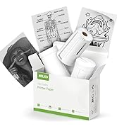 Nelko Sticker Printer, PM230 Mini Printer Bluetooth Portable Sticker Maker with 3 Rolls Paper, fo...