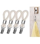 Curtain Clips - 20Pcs Metal Hanging Hooks - Small Metal Curtain Clips - Curtain Clips with Hooks ...