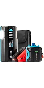 Ring Automotive ULTRABOOST 500A 12V Car Battery Jump Starter 6000mAh - Safely Starts 3L Petrol an...