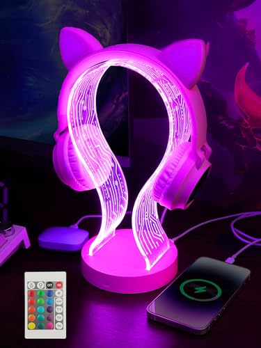 YuanDian Pink Headphone Stand