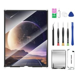 for iPad 7th 8th 9th Gen 10.2" LCD Screen Replacement Display Digitizer Assembly Repair Kit + Tools(Model: A2197 A2198 A2200 A2270 A2428 A2429 A2430 A2602 A2603 A2604 A2605)(Not Touch Glass)
