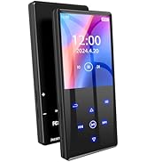 Lvcdodvd MP3 Players with Bluetooth 128GB MP3 Player with Speakers 2.4 Inch Display Support FM Ra...