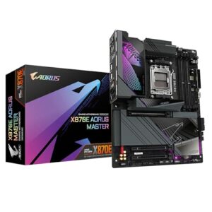 GIGABYTE X870E AORUS MASTER Motherboard - Supports AMD Ryzen 9000 CPUs