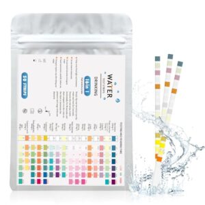 50-Pack Water Test Strips - Water Testing Kits for Drinking Water - Water Hardness Test Kit - pH