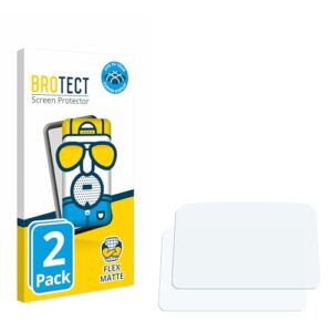 brotect 3D Curved Screen Protector Matte compatible with PowaKaddy C2 Compact (2 Pack) - Full Screen Coverage