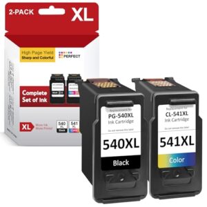 540XL 541XL Twin Pack Compatible for Canon 540 and 541 Ink Cartridges