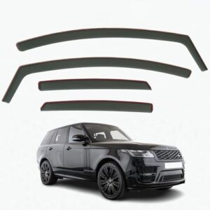 Set Of 4 Wind Deflectors Compatible with RANGE ROVER Vogue SE Autobiography L405 2013 2014 2015 2016 2017 2018 2019 2020 2021 Models.