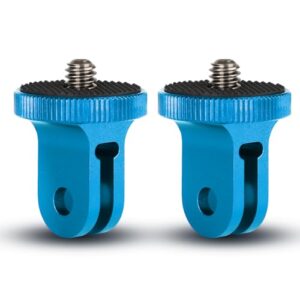 HSU Aluminium 1/4"-20 Camera Mount Conversion Tripod Adapter for Go Pro Mounts