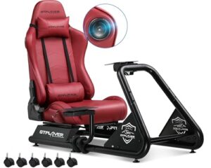 GTPLAYER Racing Simulator Cockpit with Seat