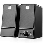 OROW Computer Speakers, Desktop Speakers with Various Colorful LED, 10W Gaming Speakers with Volu...