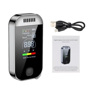 Professional Breathalyzer | Portable Breathalyzer with Digital Display | Alcohol Detection