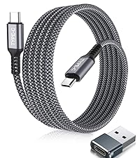 Elebase USB Type C to C 100W Cable with USB Adapter 2M