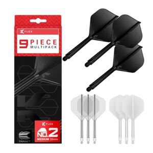 TARGET Darts K-Flex Integrated Dart Flights and Shafts