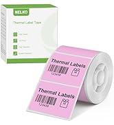 Thermal Labels for Nelko PM220 Label Maker, 1.57'' x 1.18'' (40x30mm) Thermal Sticker Label, Wate...