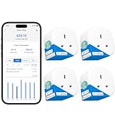 Smart Plug, Meross WiFi Smart Socket Compatible with Alexa Google Home SmartThings Voice Control ...
