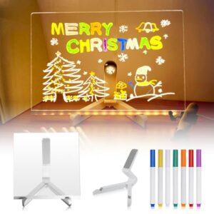 LED Note Board with 7 Colors Pen