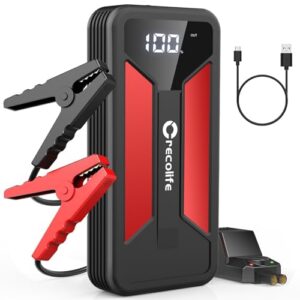 Crecolife Car Battery Booster Jump Starter Power Pack