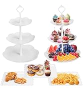 Cake Pop Stand , 2PCS 15 Hole Acrylic Lollipop Holder Display Stand with 100Pcs Paper Sticks 100P...