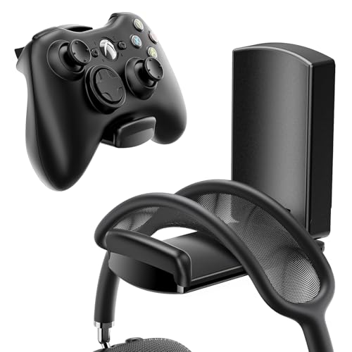 Headphone Stand Controller Holder - EURPMASK Upgraded Adhesive Gaming Headset Stand
