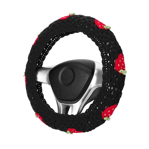Crochet Steering Wheel Cover Set