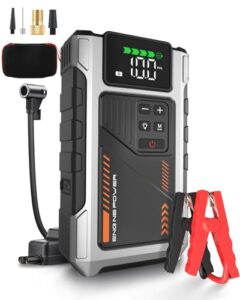 Eigotrav Jump Starter Power Pack with 150 PSI Air Compressor