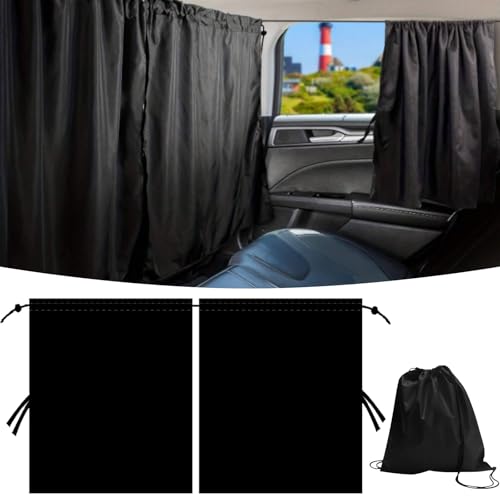 Set of 3 Car Curtains