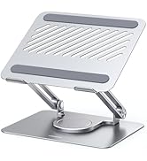 UGREEN Laptop Stand for Desk Aluminum Adjustable Laptop Holder, Ergonomic Laptop Riser with Heat-...