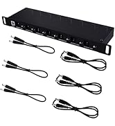 GeeekPi DeskPi RackMate Accessories 1U Rack Mount Blank Panel for 10-inch Server Rack Enclosure o...
