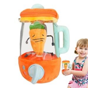 Plush Carrot Juicer Toy
