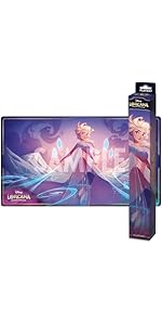 Ravensburger Disney Lorcana Trading Card Game - TCG Playmat - Frozen Elsa - Computer Desk Mouse M...