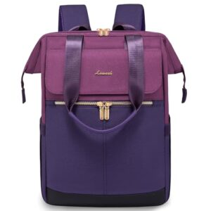 LOVEVOOK Purple Backpack Womens