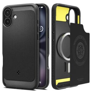Spigen Rugged Armor MagFit Case for iPhone 16