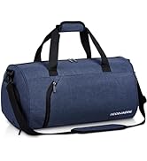 BECOJADDE Gym Bag for Women Men with Shoe Compartment & Wet Pocket, 35L Travel Sports Duffel Bags...