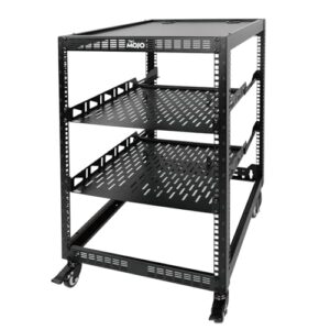 Tecmojo 16U Open Frame Network Rack for Servers&AV Gear