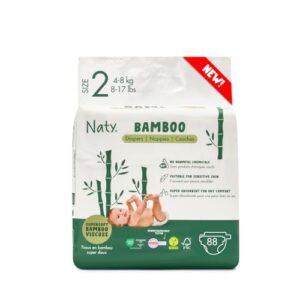 Naty Bamboo Viscose Baby Nappies – Silky Soft