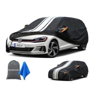 Cowtcver Hatchback Car Cover Waterproof Breathable for Winter