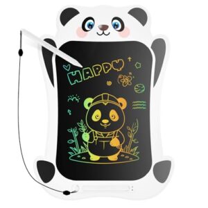 Genialba 8.5 inch Panda LCD Drawing Tablet Colorful Screen Writing Board Toddler Toys Learning Educational Toys Gifts for Birthday Christmas Toys Gifts for 2 3 4 5 6 Year Old Boys Girls