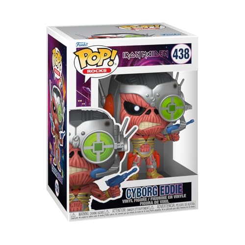 Funko Pop! Rocks: Iron Maiden - Cyborg - Collectable Vinyl Figure - Gift Idea - Official Merchandise - Toys for Kids & Adults - Music Fans - Model Figure for Collectors and Display