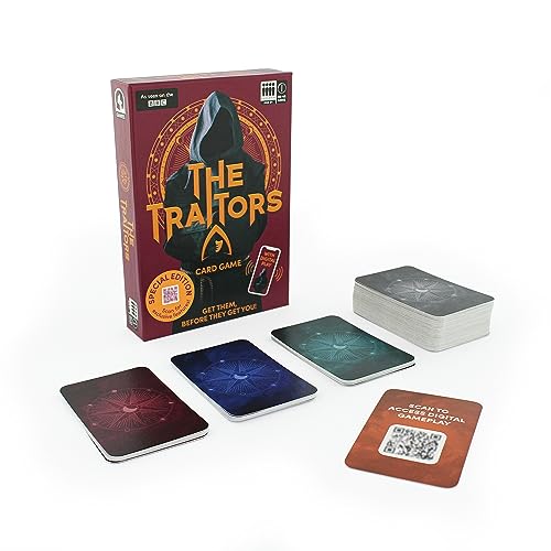 Ginger Fox The Traitors Card Game | Special Edition | Family Social Deduction Fun | Great Game for Christmas Gatherings