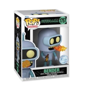 Funko POP! TV: Futurama - Bender - 1/6 Odds for Rare Chase Variant - Glow In the Dark - Collectable Vinyl Figure - Gift Idea - Official Merchandise - Toys for Kids & Adults - TV Fans