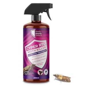 Moth Killer Spray 200ml - Cyper RTU